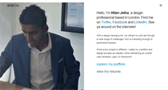 Desktop Screenshot of hitenjetha.com